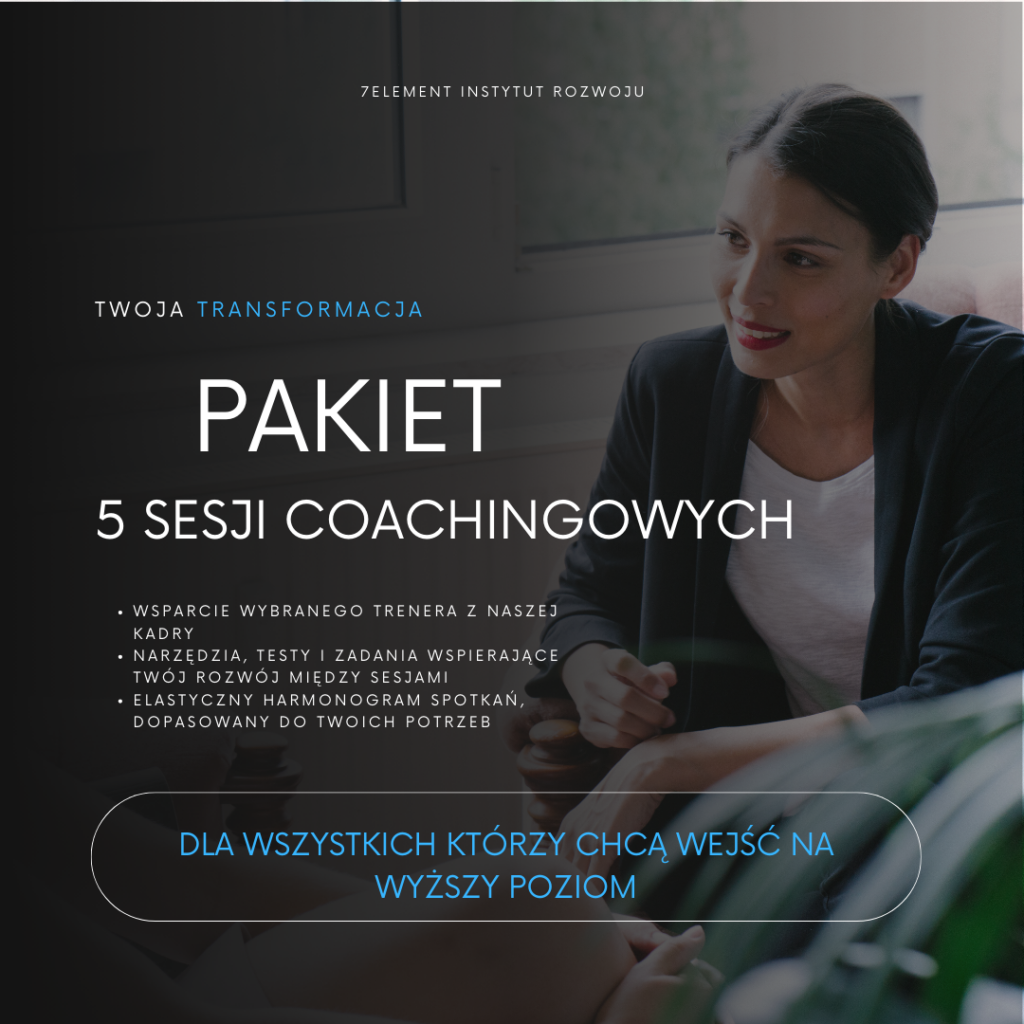 Pakiet 5 Sesji Coachingowych
