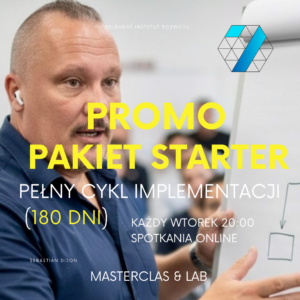 Pakiet STARTER PROMO – Półroczne Spotkania online z Sebastianem Dijon – 6 miesięcy dostępu