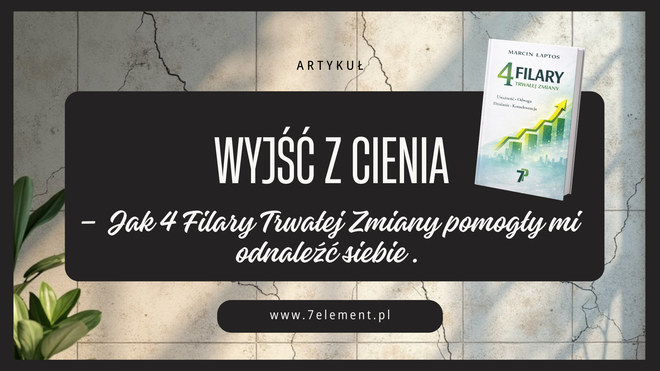 Ilustracja artykułu: Wyjść z cienia. Jak 4 Filary Trwałej Zmiany pomogły mi odnaleźć siebie